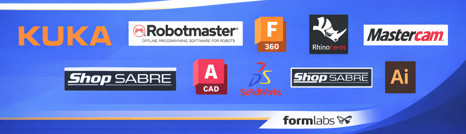 Software & Technology Partners - CAD CAM Robotics Manufacturing Software